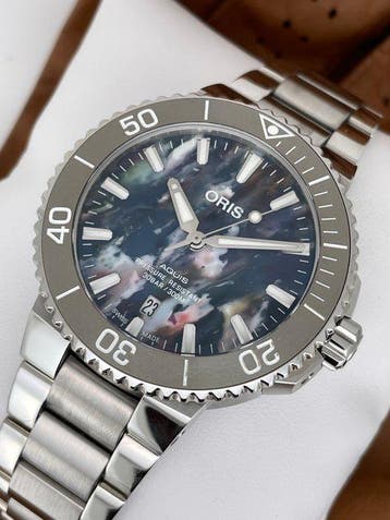 Oris - Aquis Date Upcycle Automatic - 01 733 7766 4150-Set -, Nieuw