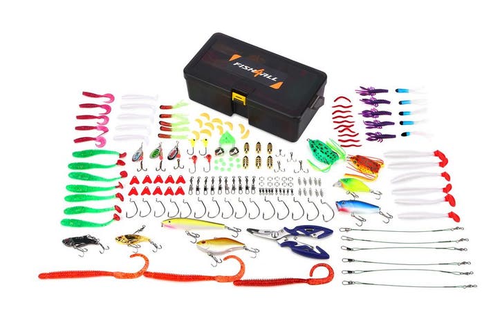 Fish4All Multi Lure Box With Pliers (169pcs), Watersport en Boten, Hengelsport | Algemeen, Nieuw, Verzenden