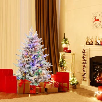 2dekans | Coast Kunstkerstboom - 135 cm - Groen/Wit –, Diversen, Ophalen of Verzenden, Zo goed als nieuw