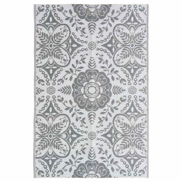 Terraskleed Lichtgrijs - PP Materiaal - Laatste Stuk!, Huis en Inrichting, Stoffering | Tapijten en Kleden, 100 tot 150 cm, Jacquard