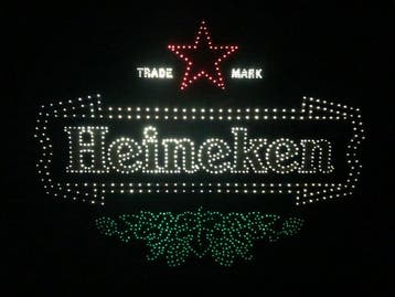 Rare Vintage 70s HEINEKEN Lager Beer Bar Advertising -