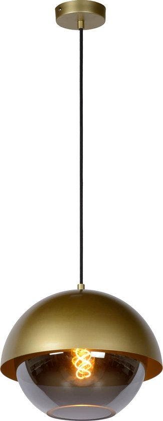 2dekans | Lucide COOPER - Hanglamp - Ø 30 cm - 1xE27 - Mat, Ophalen of Verzenden, Zo goed als nieuw