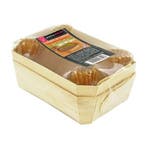Patis Decor Bakvorm Hout Rechthoek 14,5cm + Bakpapier 2st., Hobby en Vrije tijd, Verzenden, Nieuw