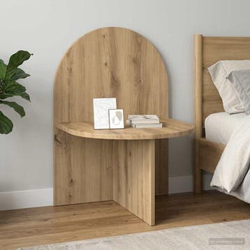 vidaXL Nachtkastje Artisanaal eiken 48 x 49 x 65 cm, Verzenden, Nieuw, 55 tot 70 cm, 45 tot 65 cm