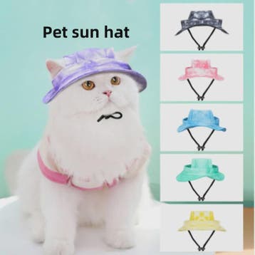 Grappige Honden- en Katten Zonnehoed met Oorgaten - Stijlvol