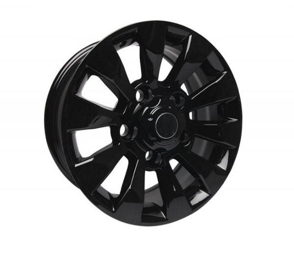 LAND ROVER 8X18 SAWTOOTH STYLE LICHTMETAAL ZWART (RW177), Auto-onderdelen, Overige Auto-onderdelen, Nieuw, 3 maanden garantie