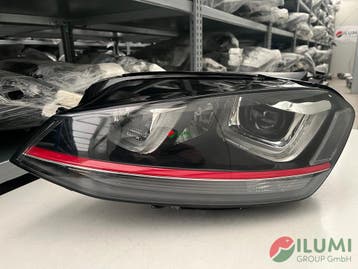 VW GOLF VII GTI XENON KOPLAMP LINKS KPL 5G1941033A, Auto-onderdelen, Verlichting, Verzenden, Gebruikt, Volkswagen
