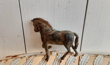 P. Chenet - Beeld, Paard - 10 cm - Brons, Antiek en Kunst