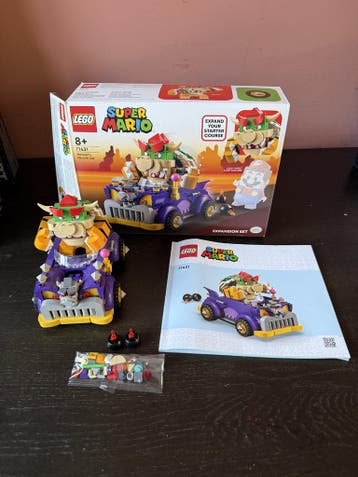 LEGO Super Mario Uitbreidingsset Bowsers Bolide 71431, Verzenden, Zo goed als nieuw, Complete set, Lego