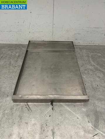 RVS Afvoerblad ten behoeve van doorschuifvaatwasser 52 x 76, Zakelijke goederen, Horeca | Keukenapparatuur, Ophalen of Verzenden