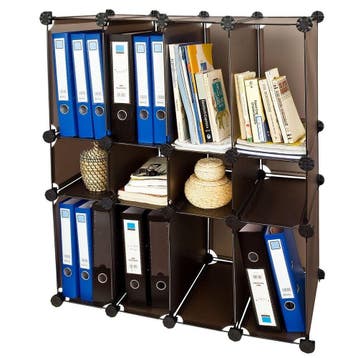 2dekans | SoBuy Vakkenkast - 12 Vakken - 95 x 76 x 38 cm -, Ophalen of Verzenden, Zo goed als nieuw