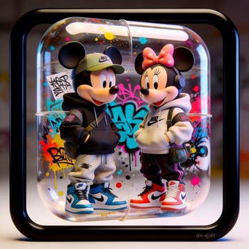 Urban3DArt (1971) - Lovers Capsule Limited Edition Art