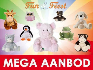 Magnetron knuffels -Mega aanbod pluche magnetron knuffels, Ophalen of Verzenden, Nieuw, Overige typen
