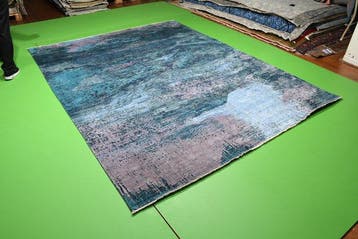 Designer vloerkleed met veel zijde - Vloerkleed - 308 cm -, Nieuw