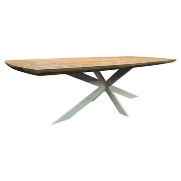 Lido dining tuintafel 240x110xH75 cm acacia blad natural, Ophalen of Verzenden, Nieuw