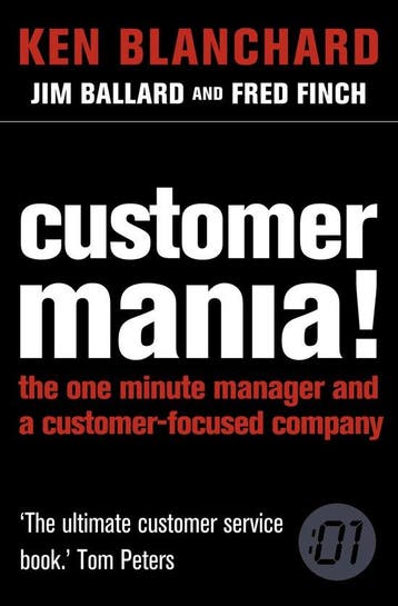 Customer Mania - Ken Blanchard 9780007210503, Verzenden, Gelezen, Ken Blanchard