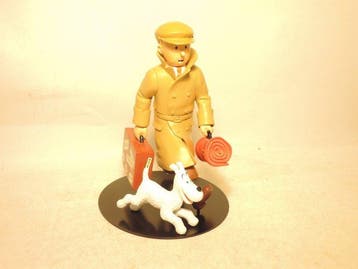 Statuette Moulinsart 46948 - Beeldje - Ils arrivent - Hars, Nieuw