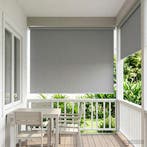 vidaXL Rolgordijn UV-bescherming Lichtgrijs 140 x 230 cm, Verzenden, Nieuw