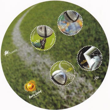 Portugal - 2004 - Voetbal - Postfris, Verzenden, Postfris, Sport