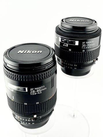 Nikon AF NIKKOR 28-85mm f/3.5-4.5 + AF NIKKOR 35-70mm, Nieuw