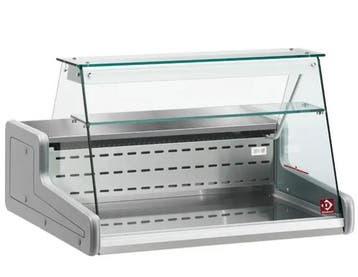 Diamond Toonbank Vitrine | Geventileerde Koeling | Glasopbou, Witgoed en Apparatuur, Koelkasten en IJskasten, Ophalen of Verzenden