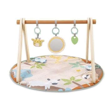INGENUITY WonderWood Opvouwbare Baby Speelmat, Rond met H..., Verzenden, Nieuw
