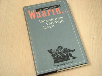 Lennep - Waarin ..., Verzenden, Nieuw
