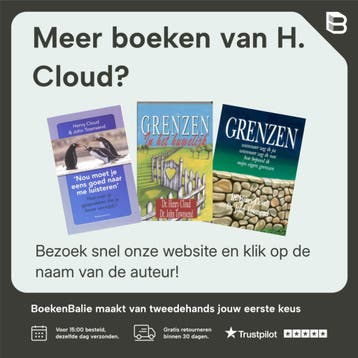 4 STAPPEN NAAR EEN STERKE INDENTITEIT - H. Cloud, Boeken, Verzenden, Zo goed als nieuw, H. Cloud