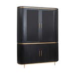 *WOONWINKEL* Tower Living Rivello Buffetkast Ovaal Met Messi, Huis en Inrichting, Kasten | Buffetkasten, Verzenden, Nieuw