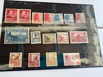 Spanje 1900/1940 - Postzegelverzameling: postzegels zonder, Postzegels en Munten, Gestempeld