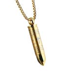 Fako Bijoux - Religieuze Kruis Kogel Hanger - Bullet Ketting, Verzenden, Nieuw