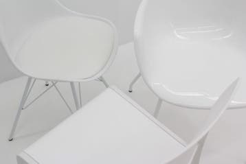 Kantinestoelen set - 5 stuks, Ophalen of Verzenden, Gebruikt