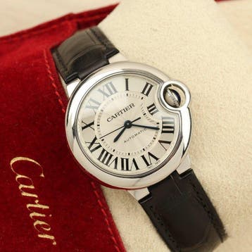 Cartier - Ballon Bleu - 3489 - Heren - 2000-2010, Sieraden, Tassen en Uiterlijk, Horloges | Heren, Nieuw