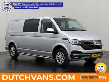 Volkswagen Transporter 2.0TDI Dubbele-cabine 2021 L2 H1, Automaat, Euro 6, Volkswagen, Diesel