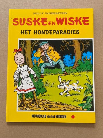 Suske en Wiske in het Drents - Het Hondeparadies - NIEUW, Verzamelen, Verzenden, Suske en Wiske, Zo goed als nieuw, Boek of Spel