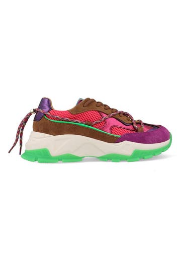 DWRS Bonney B10653-02-5682 Roze / Groen-37, Kleding | Dames, Schoenen, Verzenden, Nieuw, Roze