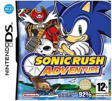 Sonic Rush Adventure (game only) - Nintendo DS - Geek Out!, Spelcomputers en Games, Games | Nintendo DS, 1 speler, Zo goed als nieuw