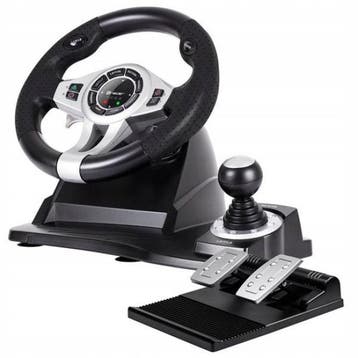 Tracer Roadster - Zwart - Racestuur met Pedalen - PS4, PS3,, Ophalen of Verzenden, Zo goed als nieuw, PlayStation 4