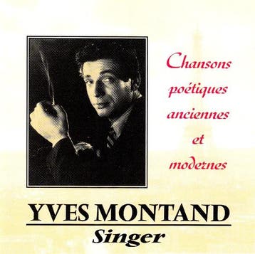 cd - Yves Montand - Singer - Chansons poÃ©tiques ancienne., Verzenden, Zo goed als nieuw