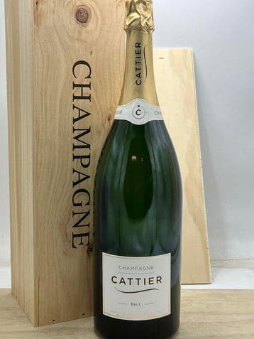 Cattier, Brut - Champagne - 1 Dubbele Magnum/Jerobeam (3.0, Nieuw