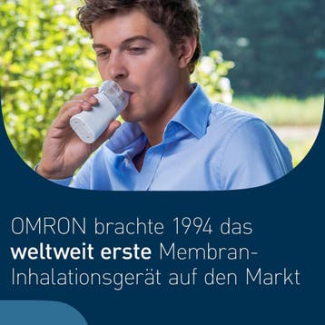 OMRON MicroAir U100 Draagbare inhalator Compact, stil inhala, Verzenden, Zo goed als nieuw