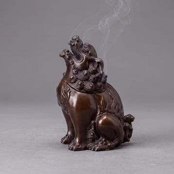 Wierookbrander - Brons - Foo dog