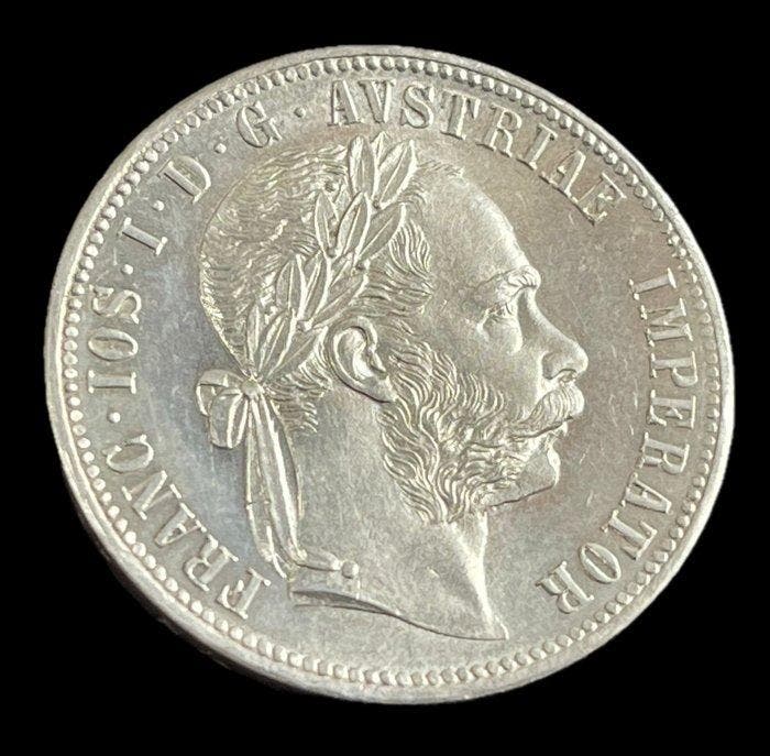 Oostenrijk. Franz Joseph I. 1 Florin 1878 (Zonder, Postzegels en Munten, Munten | Europa | Niet-Euromunten