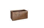 Plantenbak Fiberclay 59x30x30 cm Houtstructuur, Tuin en Terras, Bloembakken en Plantenbakken, Verzenden, Nieuw