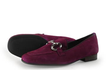 Linea Zeta Instappers in maat 38 Paars, Kleding | Dames, Overige kleuren, Verzenden, Instappers, Linea Zeta
