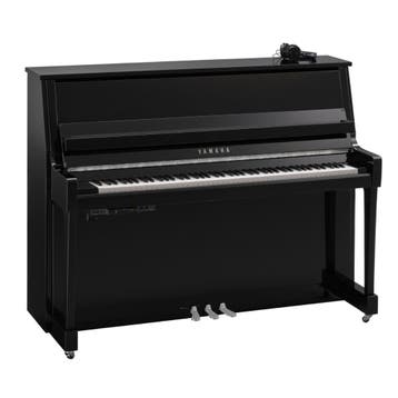 Yamaha B20 SC3 PE chroom silent piano, Nieuw, Zwart, Piano