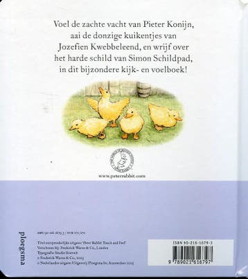 Het kijk- en voelboek van Pieter Konijn 9789021616797, Verzenden, Gelezen, Beatrix Potter