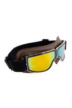 Goggles Motorbril Skibril Bril Donkerbruin Montuur Oranje Sp, Ophalen of Verzenden, Nieuw, Overige maten, Carnaval