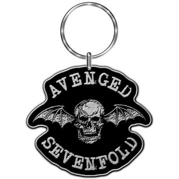 Avenged Sevenfold Death Bat  Sleutelhanger off. merchandise, Ophalen of Verzenden, Nieuw, Gebruiksvoorwerp