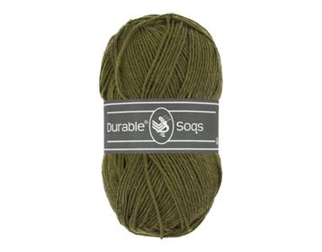 Durable Soqs 405 Cypress - Haakgaren / Breigaren, Ophalen of Verzenden, Nieuw, Breien of Haken, Wol of Garen